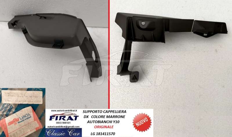 SUPPORTO CAPPELLIERA AUTOBIANCHI Y10 DX MARRO' 181411570